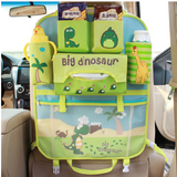 Creative Cartoon Car Seat Back Organizer Hang Storage Bag