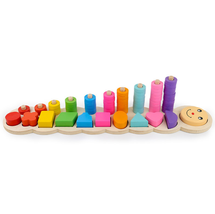 Early Childhood Education Wooden Logarithmic Board - Minihomy