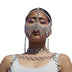 European And American Personality Claw Chain Rhinestone Mask - Minihomy