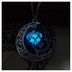 Glowing Pendant Necklaces Silver Plated Chain Necklaces - Minihomy