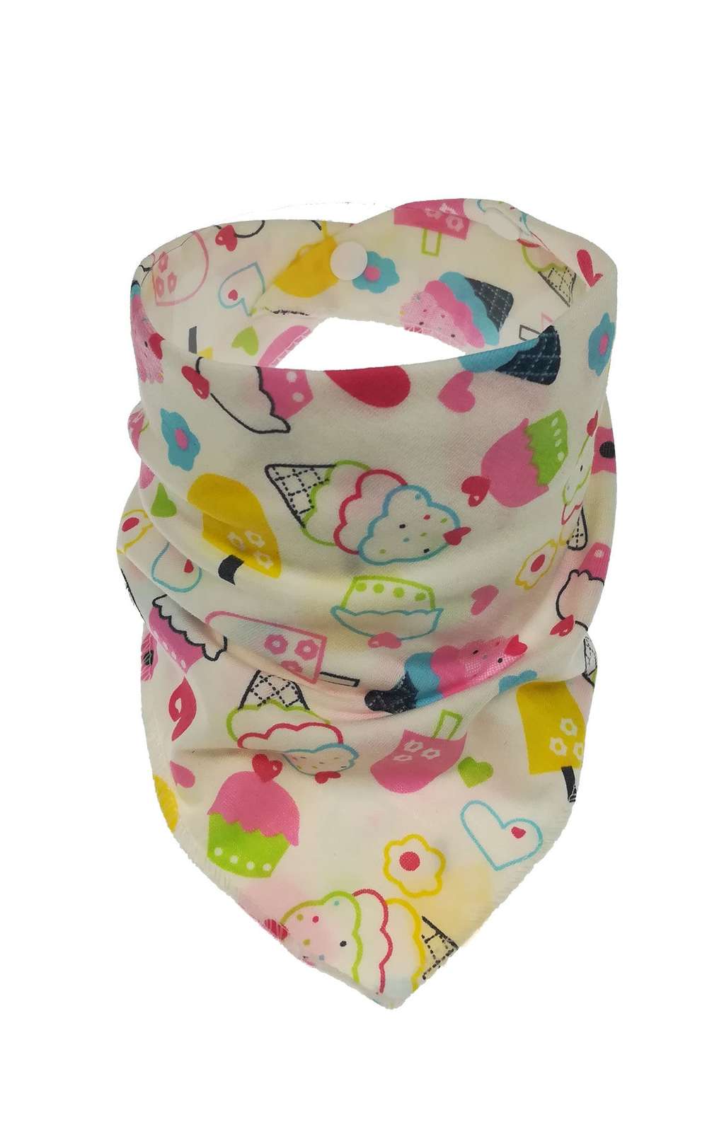 Baby Bibs Waterproof Triangle Cotton Cartoon Child Baberos Bandana Bibs - Minihomy