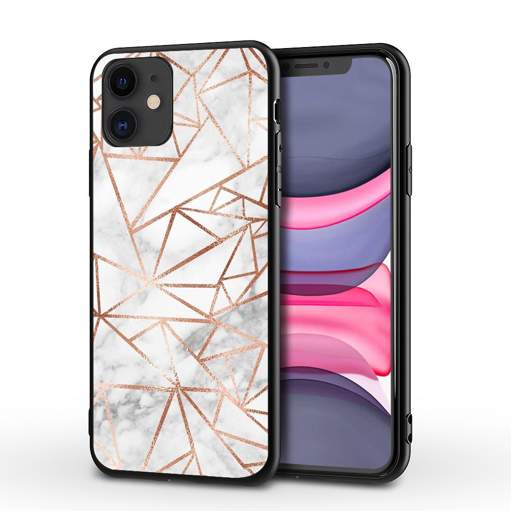 Shiny marble texture Bling Cute Phone Case