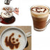 Fancy Coffee Latte Mould, Printing Mould, Spray Pattern Template