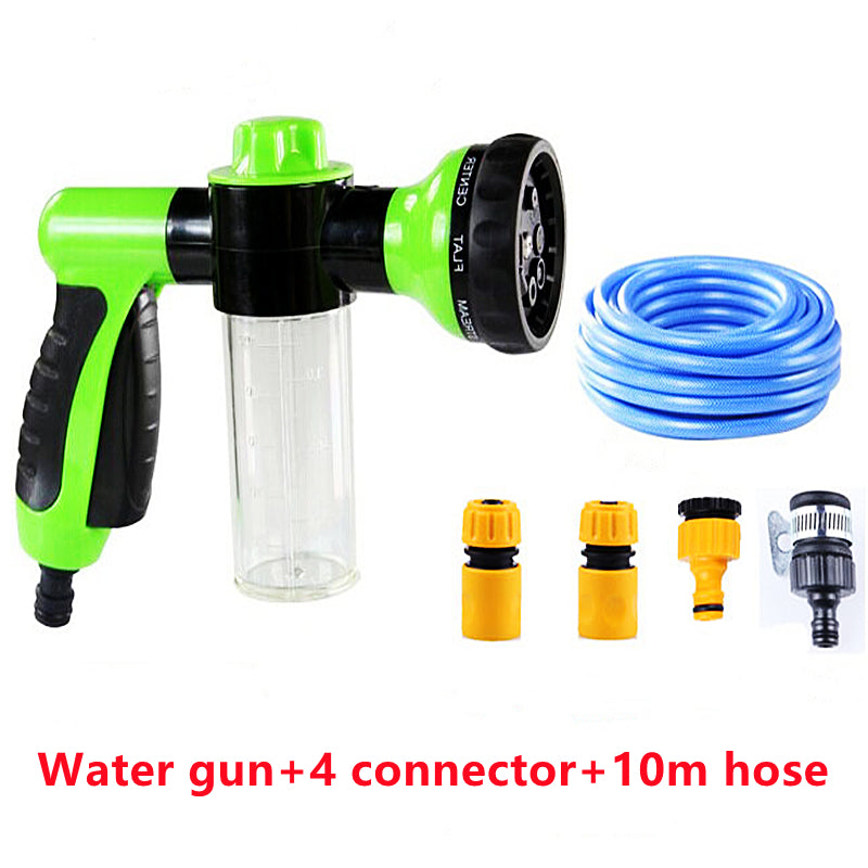 Multi-function 8 Water Patterns High Pressure Car Water Gun Car Cleaning Washing Foam Gun Water Sprayer Jet Pressure Washer