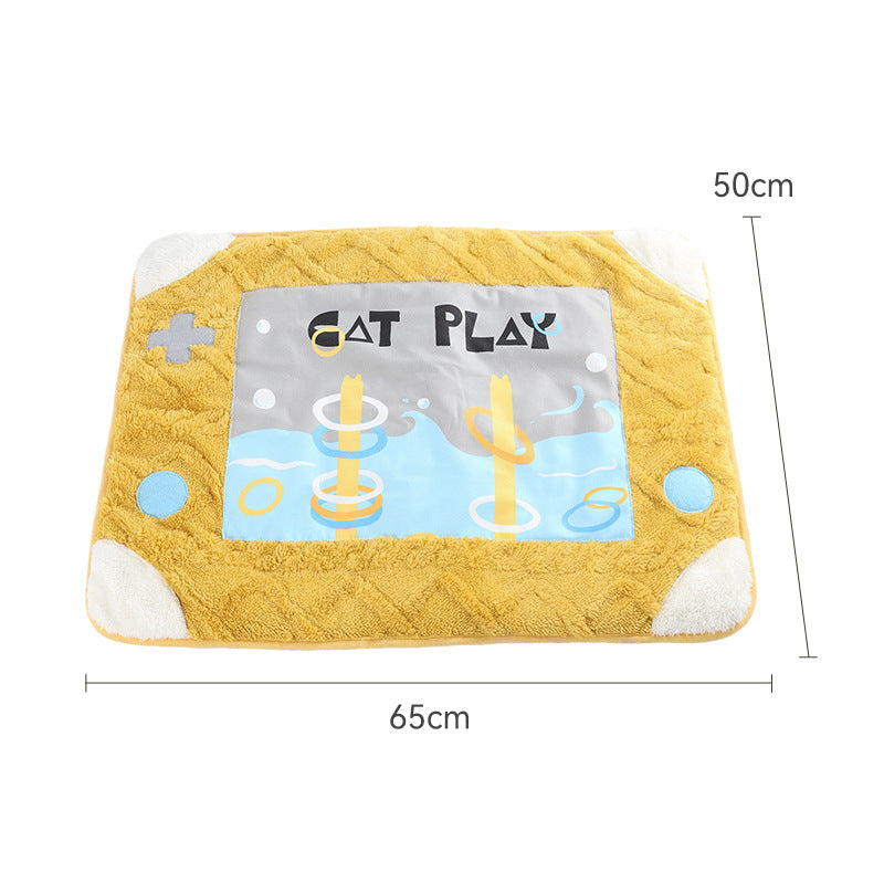 Arctic Velvet Game Machine Warm Semi-enclosed Cat Litter Pet Supplies - Minihomy