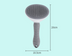 Cat Self-Cleaning Comb - Stainless Steel Dog Comb Hair Brush - Minihomy