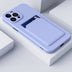 Card Case Integrated Silicone Protective Cover - Minihomy