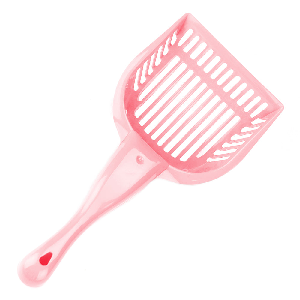 Coral Cat Litter Scoop with Reinforced Comfort Handle - Minihomy