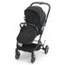 High Landscape Foldable Baby Stroller with Reversible Reclining Seat-Black - Color: Black - Minihomy