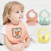 Baby Eating Bibs Baby Food Supplement Bibs Children Kids Saliva Waterproof Bibs Silicone Super Soft Food Rice Pockets - Minihomy