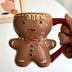 Gingerbread Man Christmas Ceramic Tea Mug - Minihomy