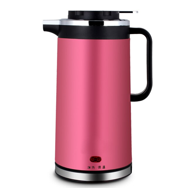 Electric kettle double insulated stainless steel mini kettle 1.8L - Minihomy