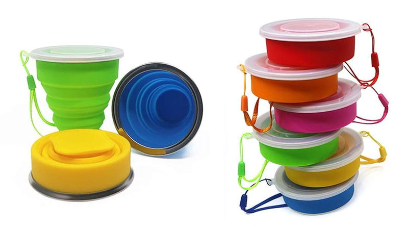 Color Portable Silicone Folding Cup - Minihomy