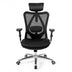 Adjustable Height Mesh Swivel High Back Office Chair - Color: Black - Minihomy