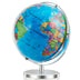 13" Illuminated World Globe 720? Rotating Map with LED Light - Color: Blue - Minihomy