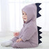 Dinosaur Design Hooded Baby Rompers - Minihomy