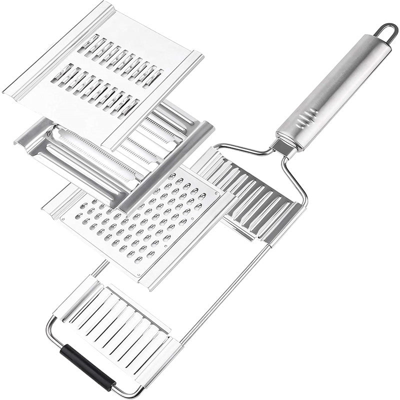 Stainless Steel Grater, Vegetable And Fruit Slicer, Peeler