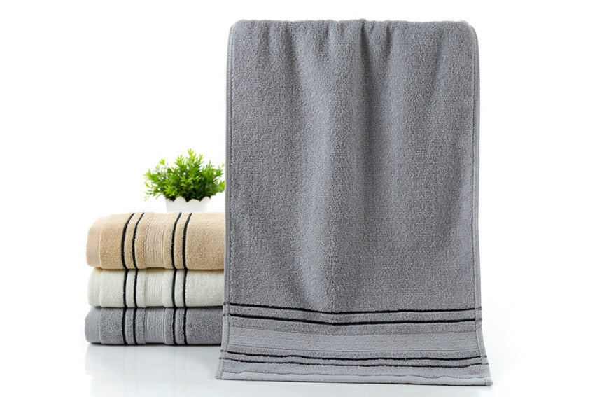 Household Pure Cotton Towel Towel Adult Bath Towel - Minihomy