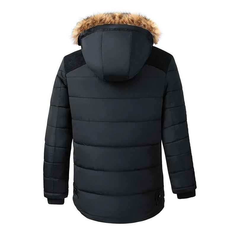 Men's Cotton-padded Clothes Warm Jacket - Minihomy