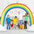 Inflatable Rainbow Sprinkler Backyard Games Outside Water Toy Yard - Color: Multicolor - Minihomy