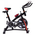 Household Adjustable Indoor Exercise Cycling Bike Trainer with Electronic Meter - Color: Black - Minihomy