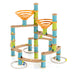 162 Pieces Bamboo Marble Run Educational Learning Toy Set - Color: Multicolor - Minihomy