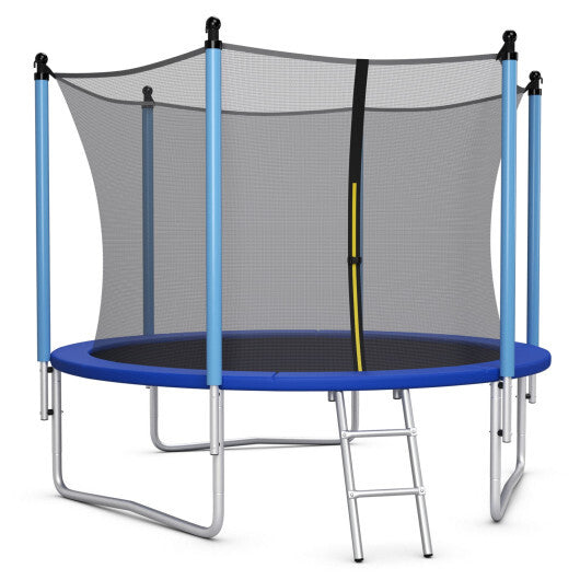 Outdoor Trampoline with Safety Closure Net-15 ft - Color: Multicolor - Size: 15 ft - Minihomy