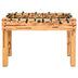 48 Inch Foosball Table Indoor Soccer Game-Beige - Color: Beige - Minihomy