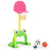 3-in-1 Kids Basketball Hoop Set Stand - Minihomy