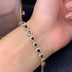 Natural Sri Lanka Sapphire Bracelet Crystals - Minihomy