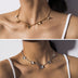 Butterfly Necklace Pendant Charm Female Chokers Clavicle Chocker Butterfly Choker - Minihomy