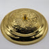 Round Dragon And Phoenix Cover With Stainless Steel Gold Plating