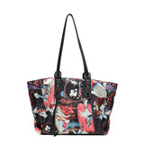 Printed Adjustable Shoulder Strap Shoulder Bag