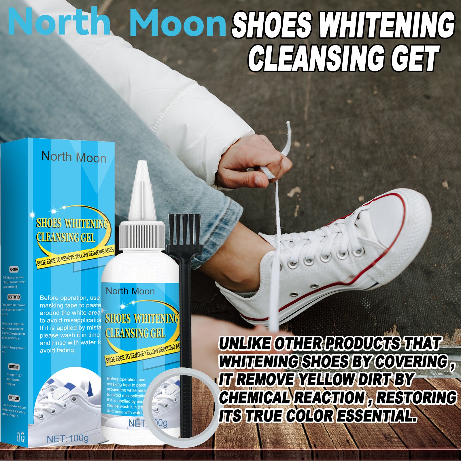 Brightening Decontamination Brightening Washing And Yellowing Cleaning Agent - Minihomy