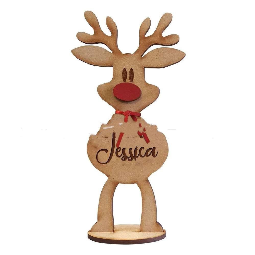 Elk Reindeer Family Christmas Ornament Decoration - Minihomy