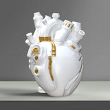 Cyber Punk Simulation Heart Vase Ornament Creative Technology Halloween Home Decor