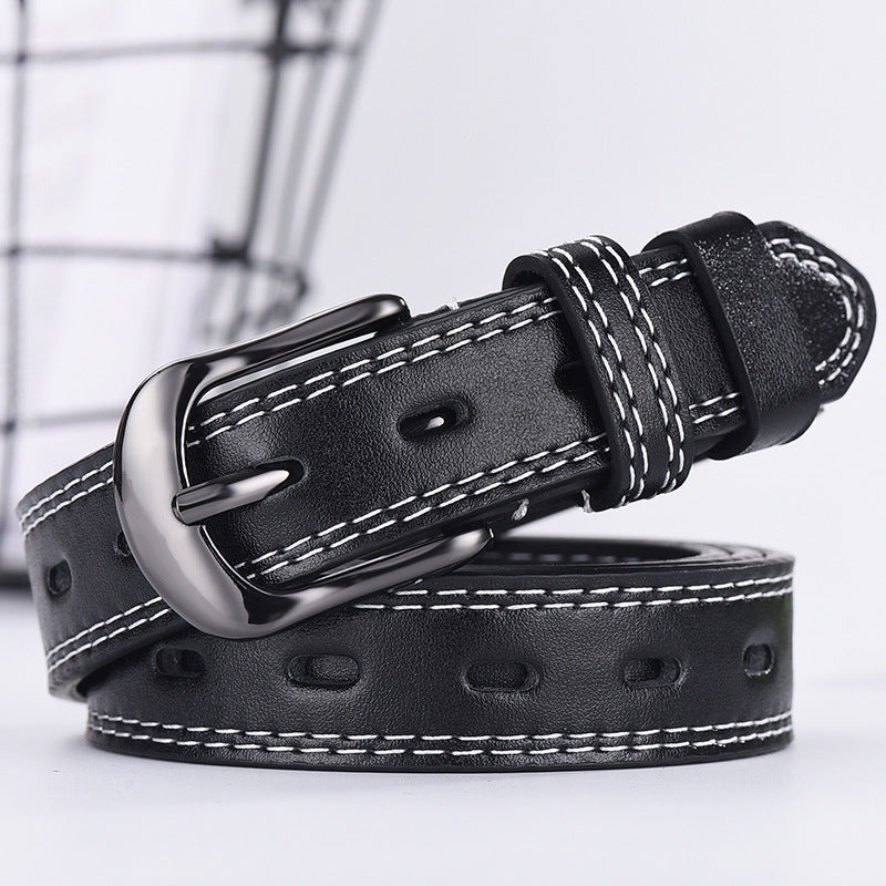 Men's & Women's Hollow Out Belt - Thin, Stylish, All-Match Trousers Accessory