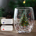 Christmas Tree Cup Heat-resistant Double-layer Flowing Sequins - Minihomy