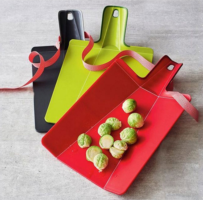 Household cutting board foldable plastic cutting board - Minihomy