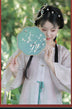 Fan Ancient Style Embroidery Handmade Su Embroidery Ancient Hanfu Palace Fan - Minihomy