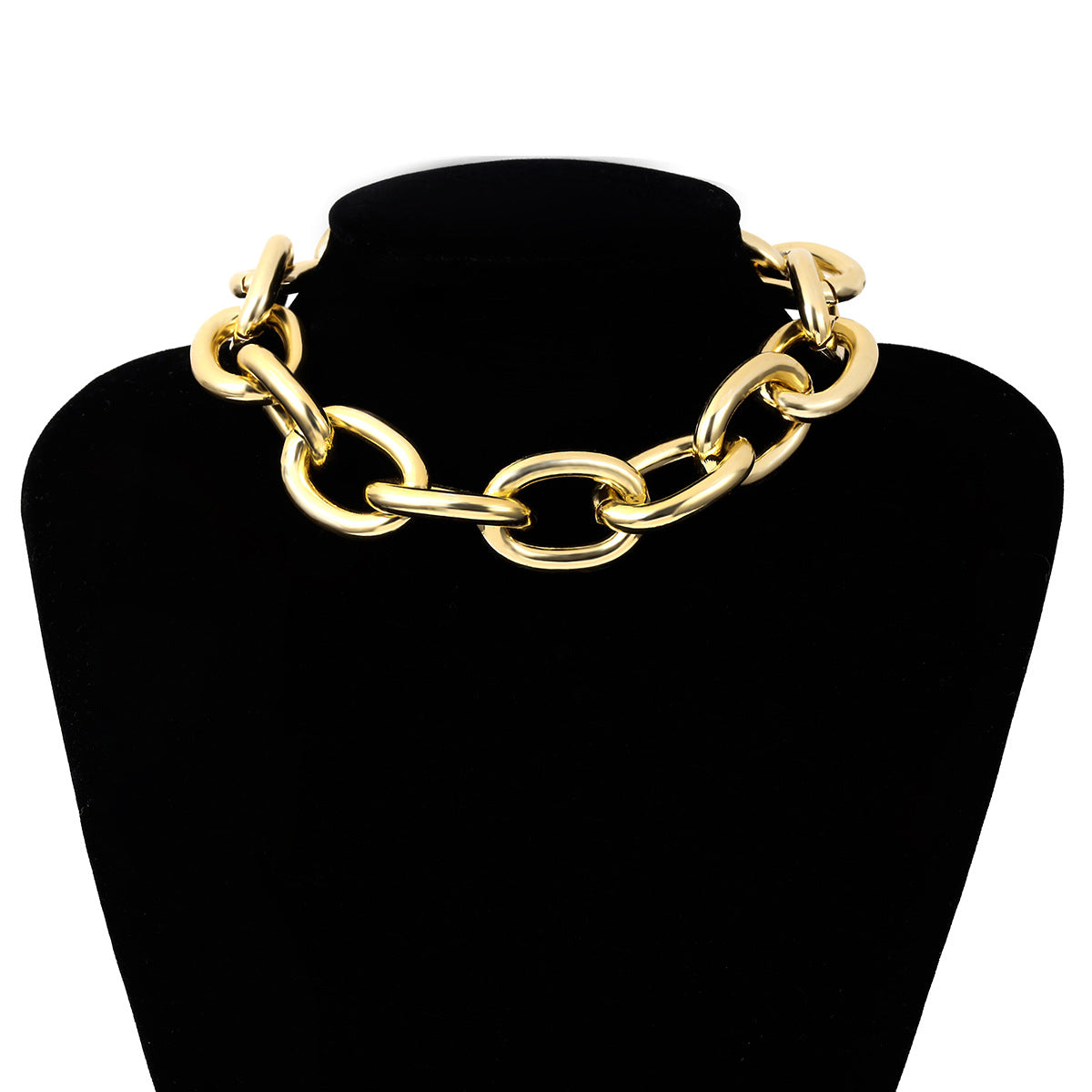 Retro Exaggerated Punk Metal Women's Necklace