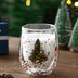 Christmas Tree Cup Heat-resistant Double-layer Flowing Sequins - Minihomy