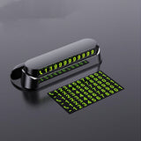 Luminous Car Temporary Parking Card Car Sticker