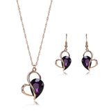 Two-piece Set Of Jewelry Necklace and Earring