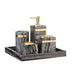 Marble Light Luxury Bathroom Wash Set Simple Five-piece Set