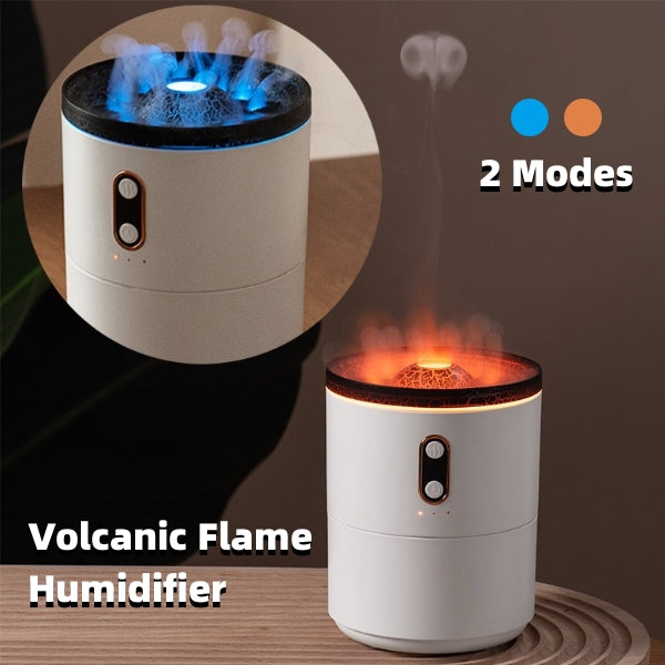 Volcanic Flame Aroma Essential Oil Diffuser USB Portable Jellyfish Air Humidifier