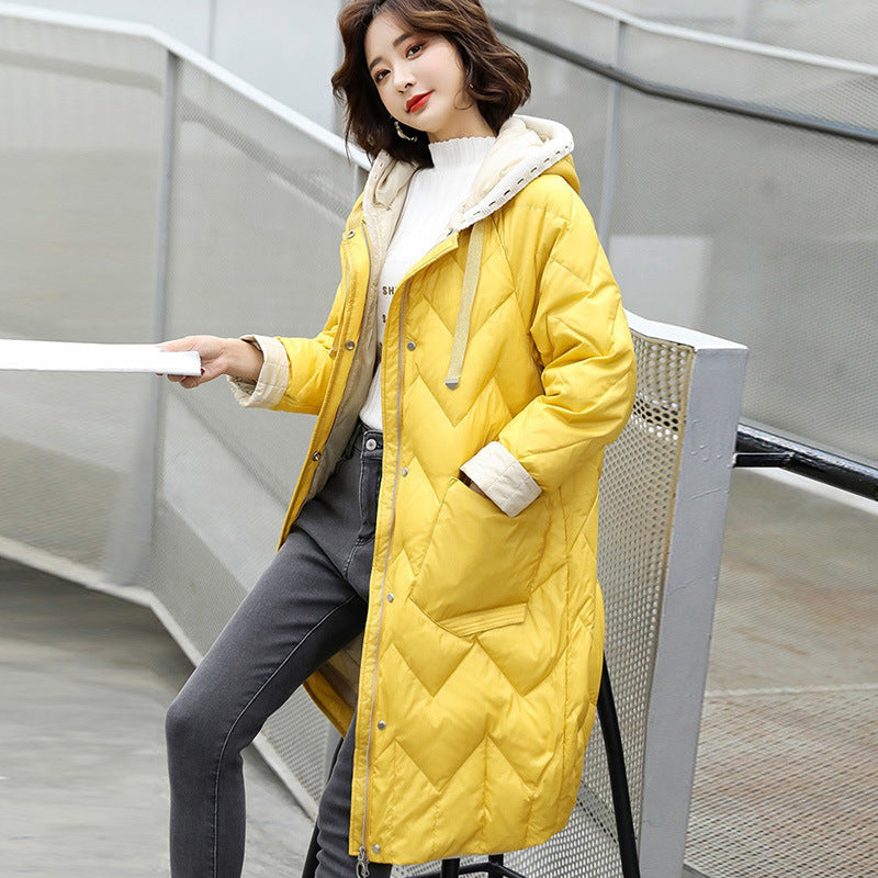 Women's Mid-length Loose Warm Jacket