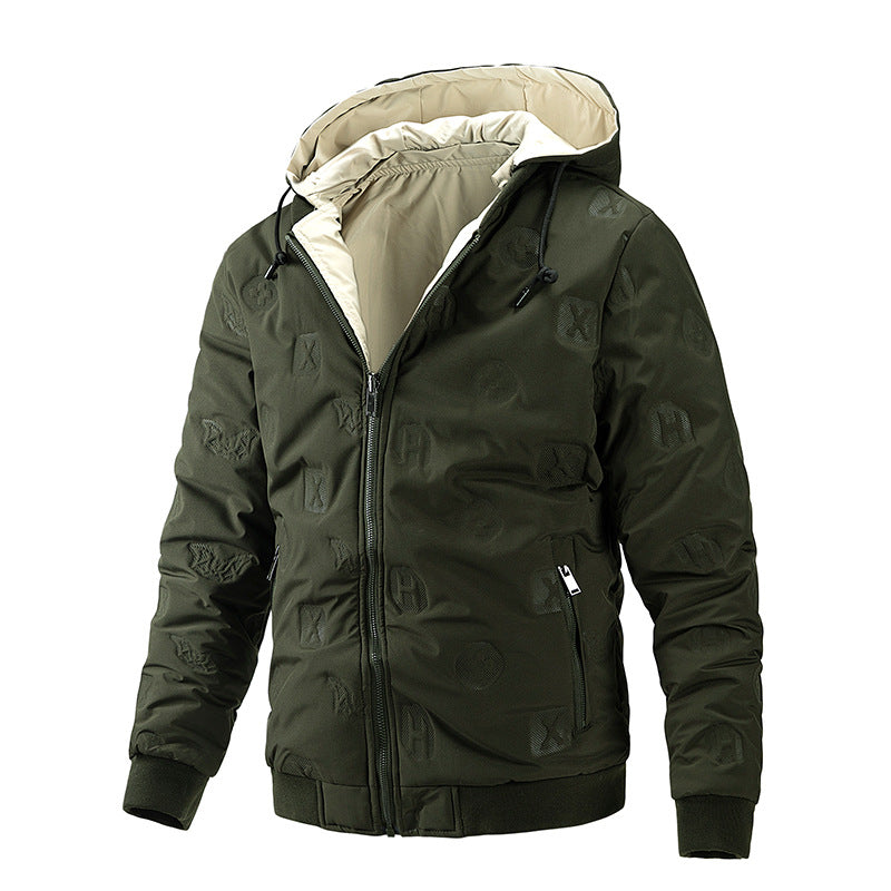 Men's Cotton Double-sided Wear Jacket - Minihomy