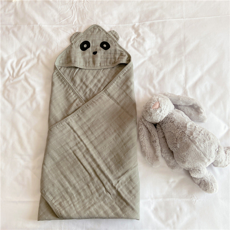 Baby Organic Gauze Bath Towel Cover Blanket - Minihomy