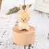 Wooden Mini Music Box Decoration Cartoon Crafts